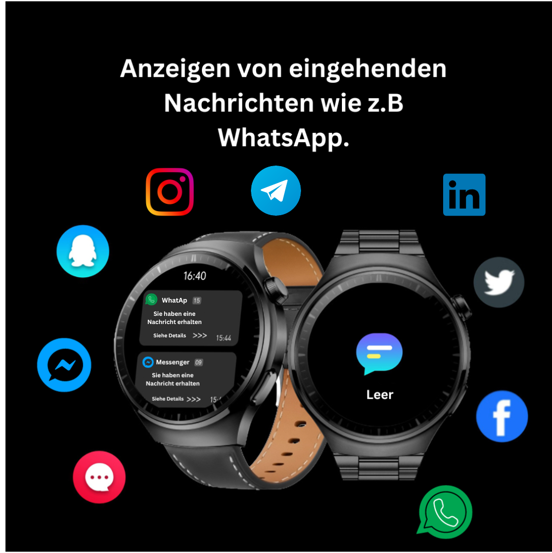 Smartwatch S20 Max Telefonieren Nachrichten