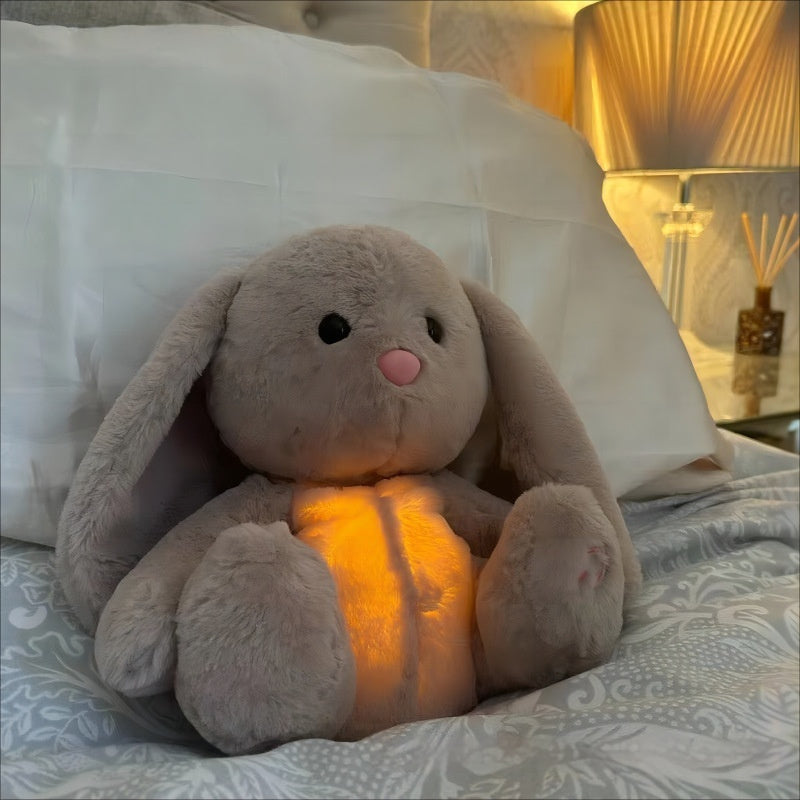 Breathing Rabbit Soothing Sensory Plush Toy