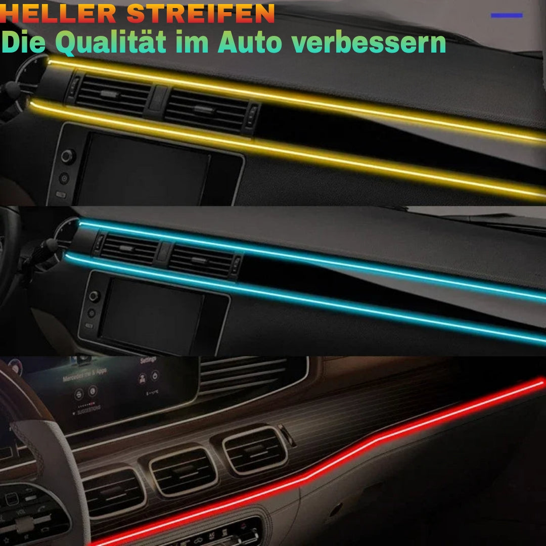 RGB-LED-Lichtleiste für den Innenraum des Autos